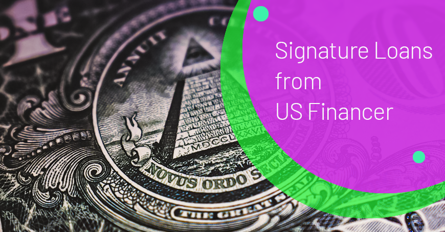 Signature Loans from US Financer